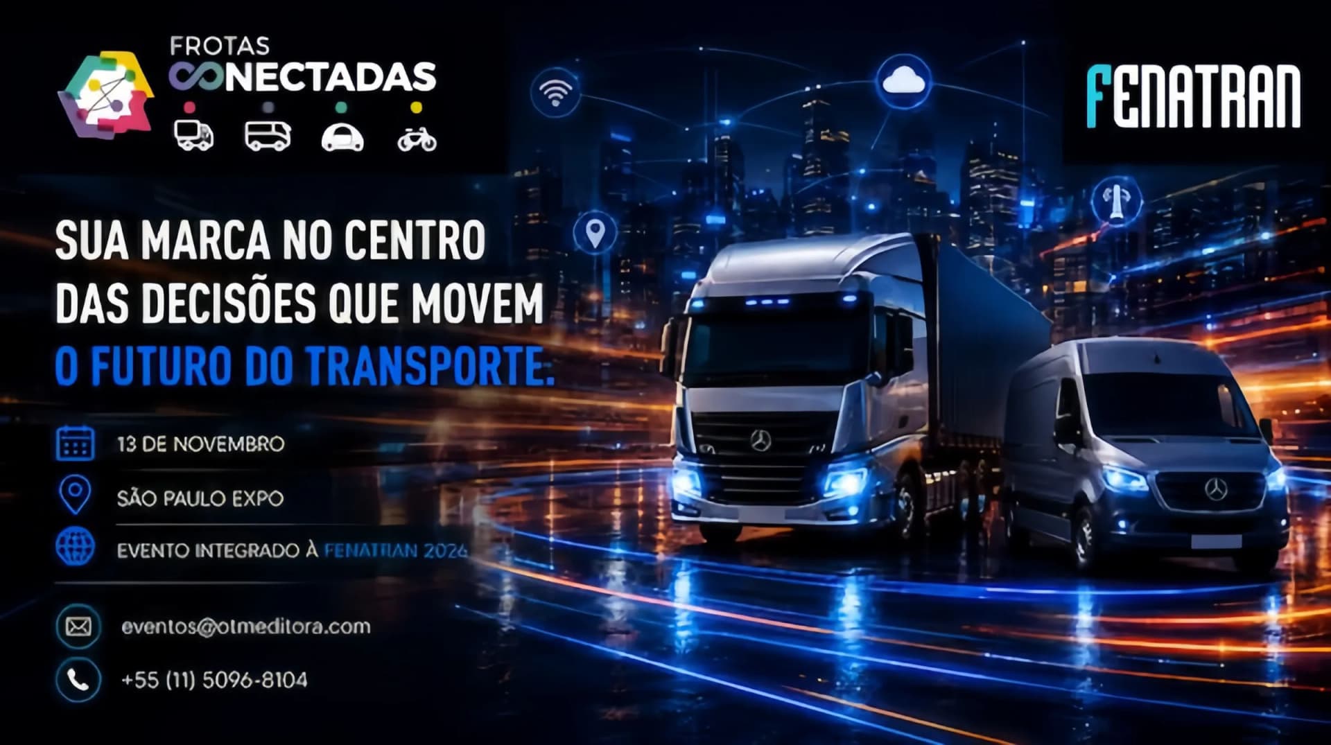 Capa do evento Frotas conectadas