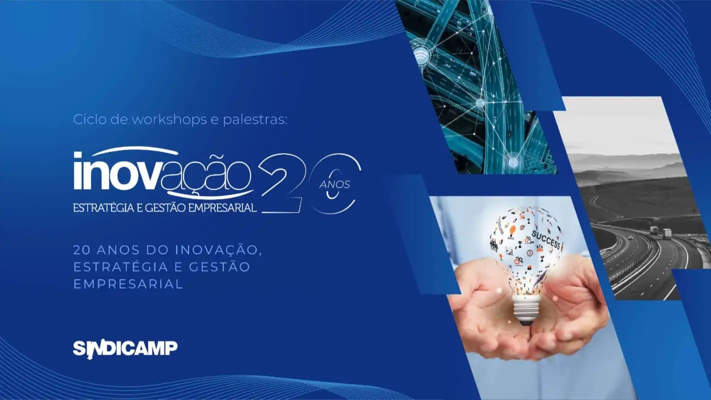 Capa do evento Inovação, Estratégia e Gestão Empresarial