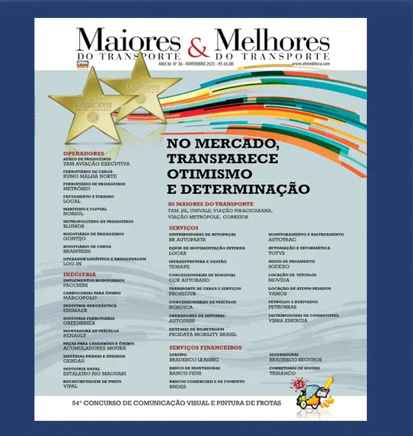 Capa da página Maiores do Transporte & Melhores do Transporte