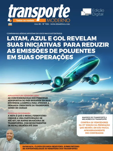 Capa da revista Transporte Moderno